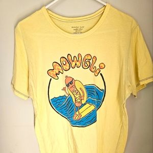 Mowgli surf tshirt mens medium made in usa rare